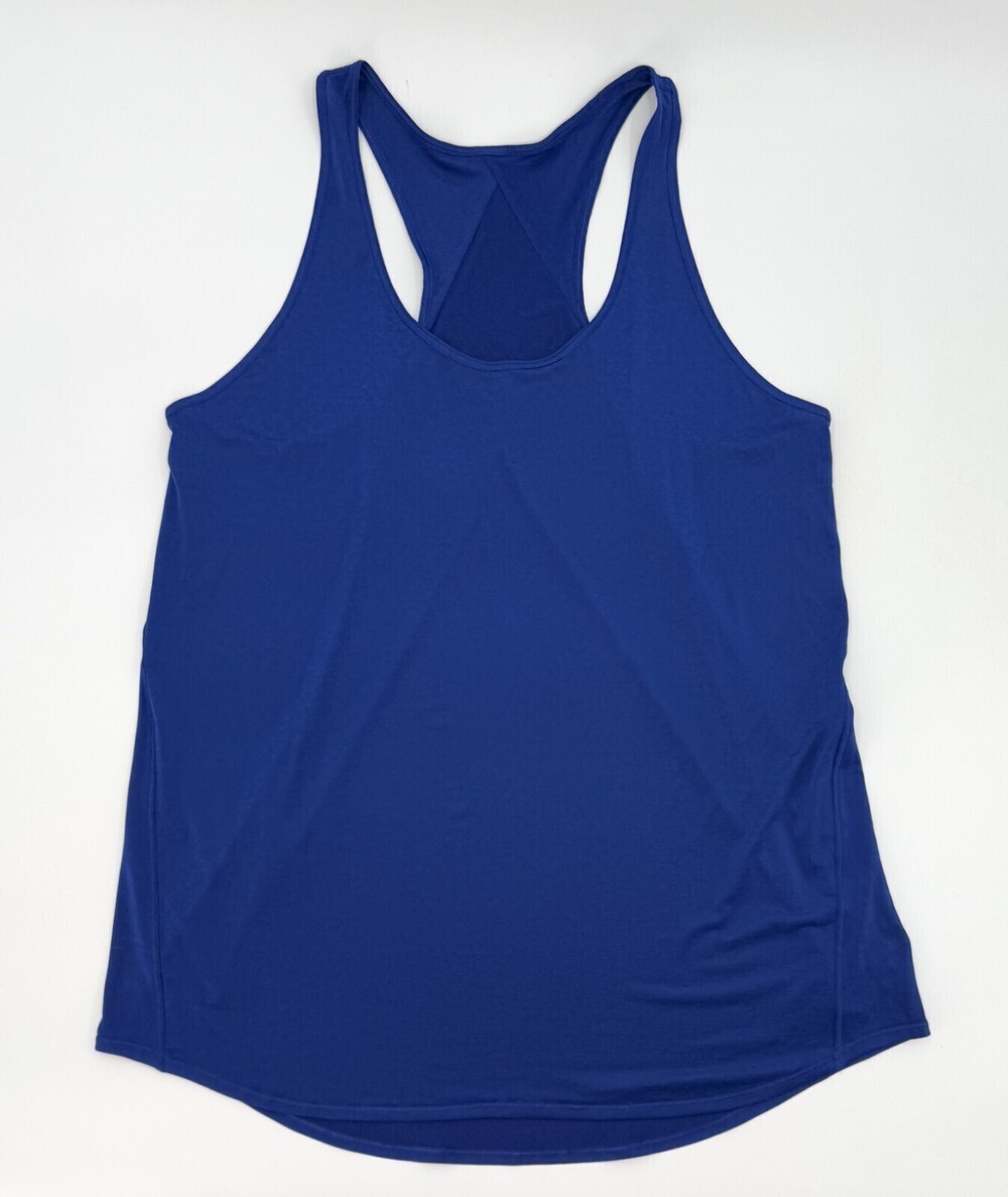 Lululemon Shirt Tank Womens Blue Sleeveless Pullover Workout Run Yoga